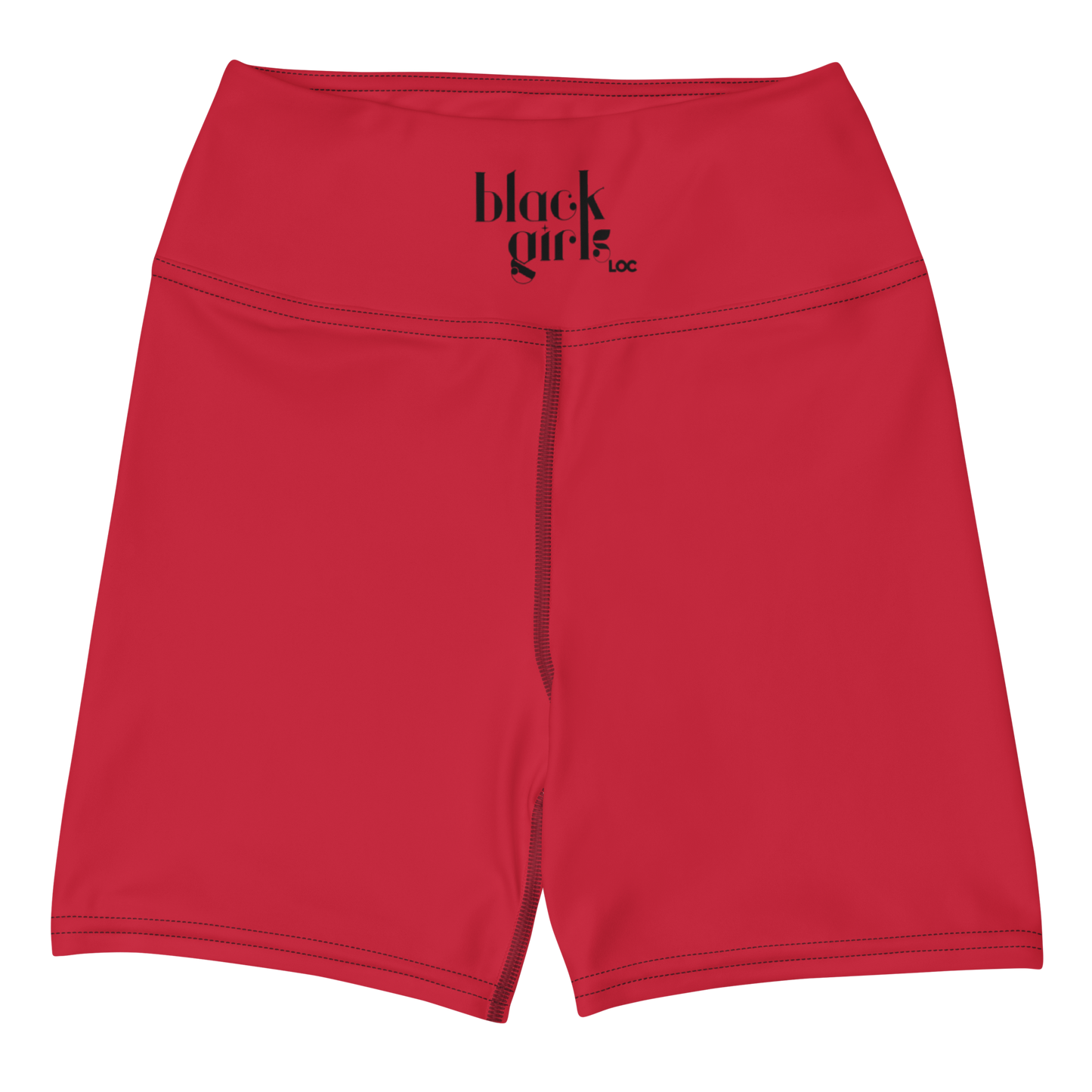 Black Girls Loc Yoga Shorts