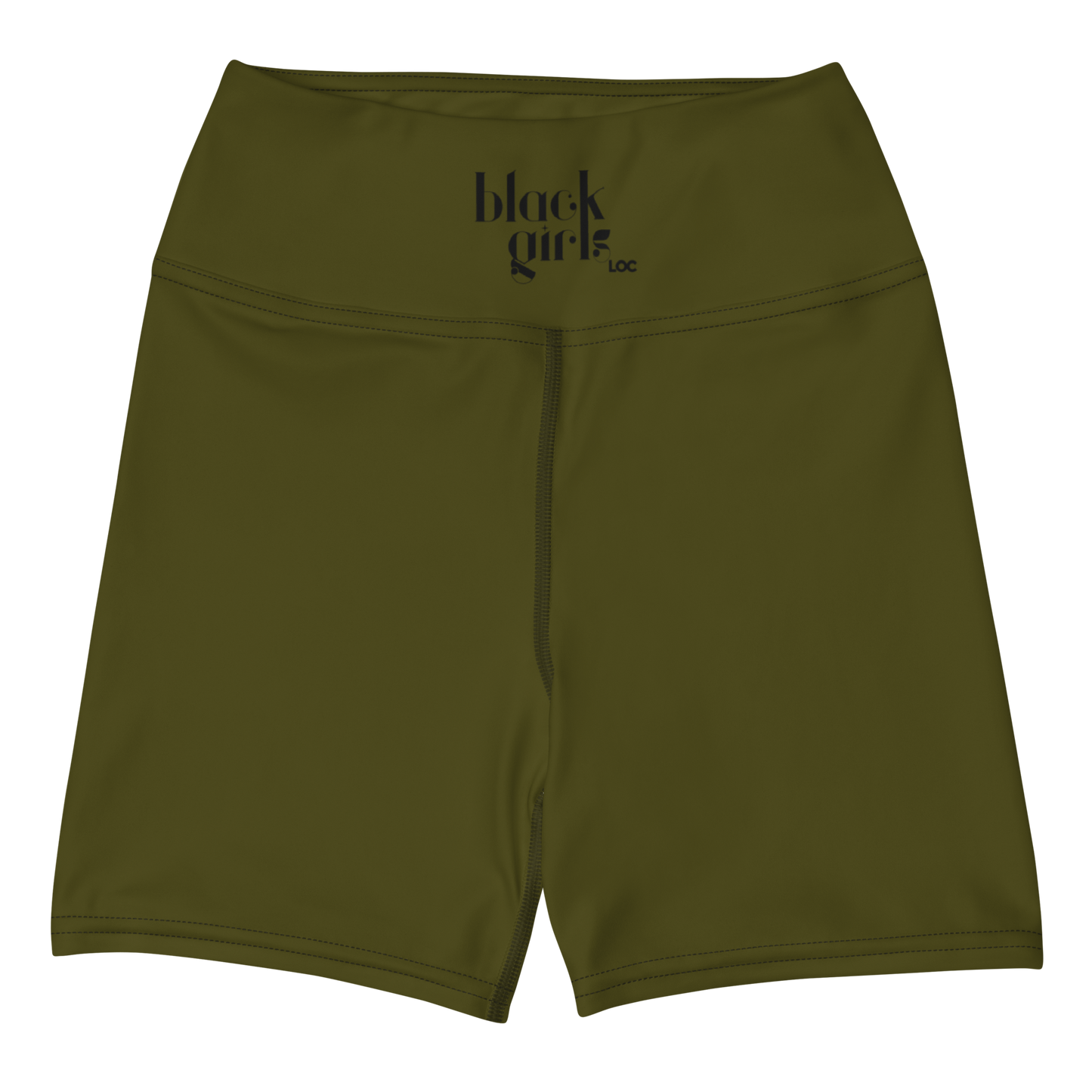 Black Girls Loc Yoga Shorts