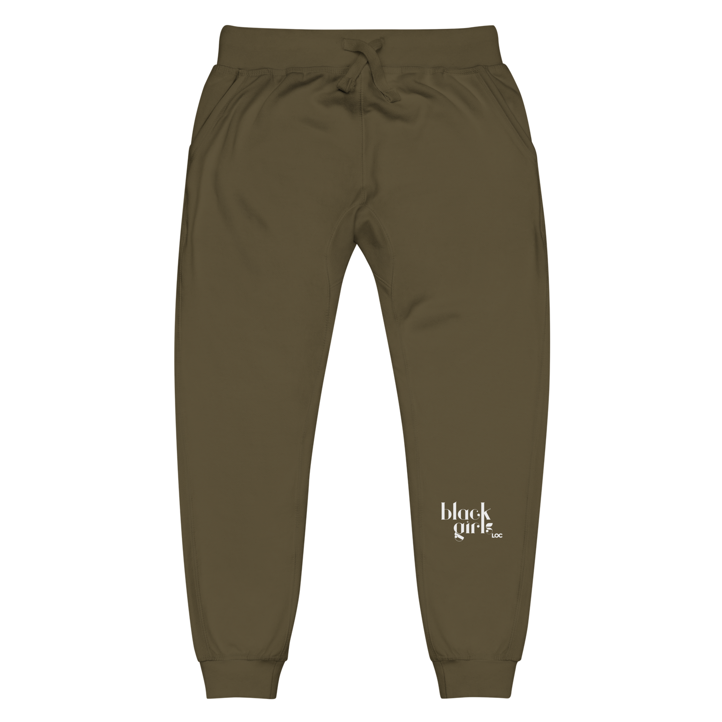 Black Girls Loc Unisex Fleece Sweatpants