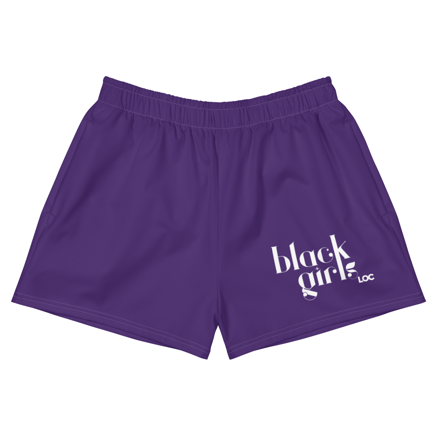 Black Girls Loc Women’s Athletic Shorts