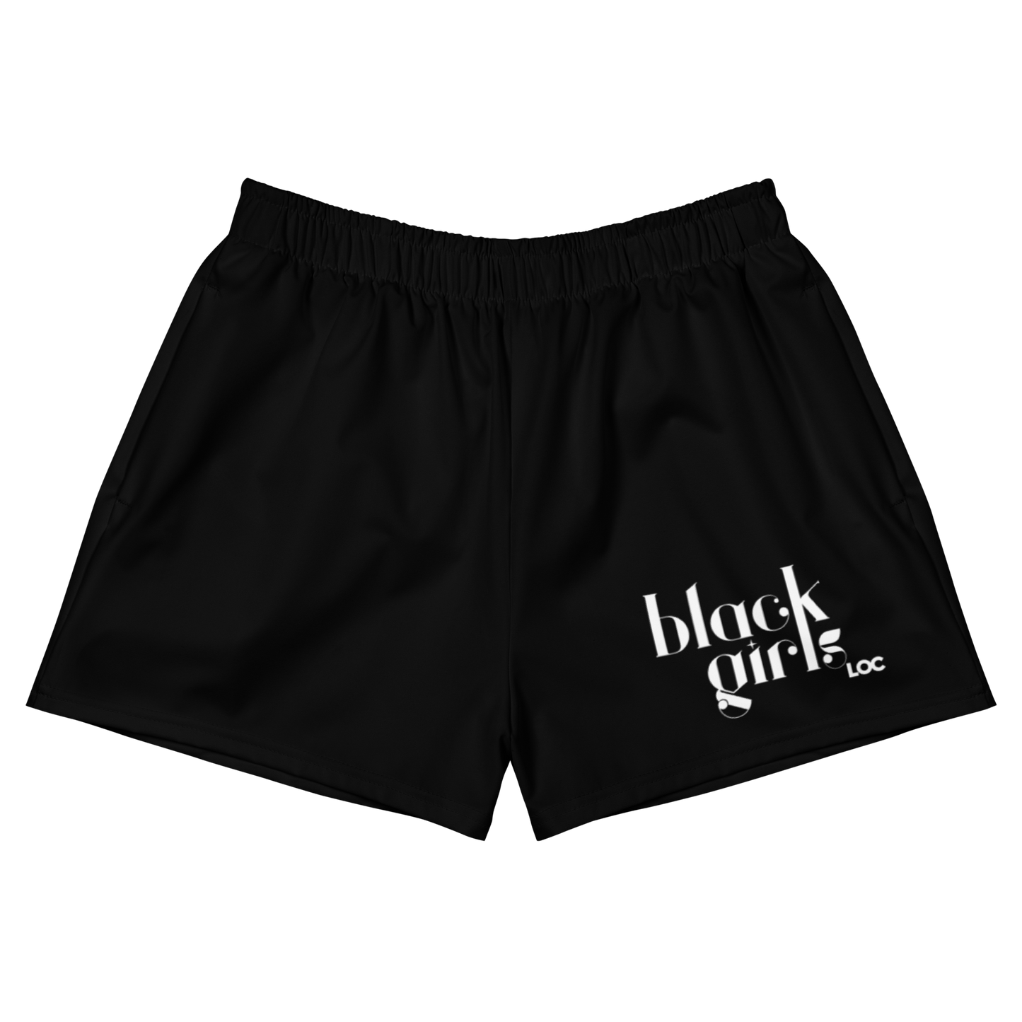 Black Girls Loc Women’s Athletic Shorts