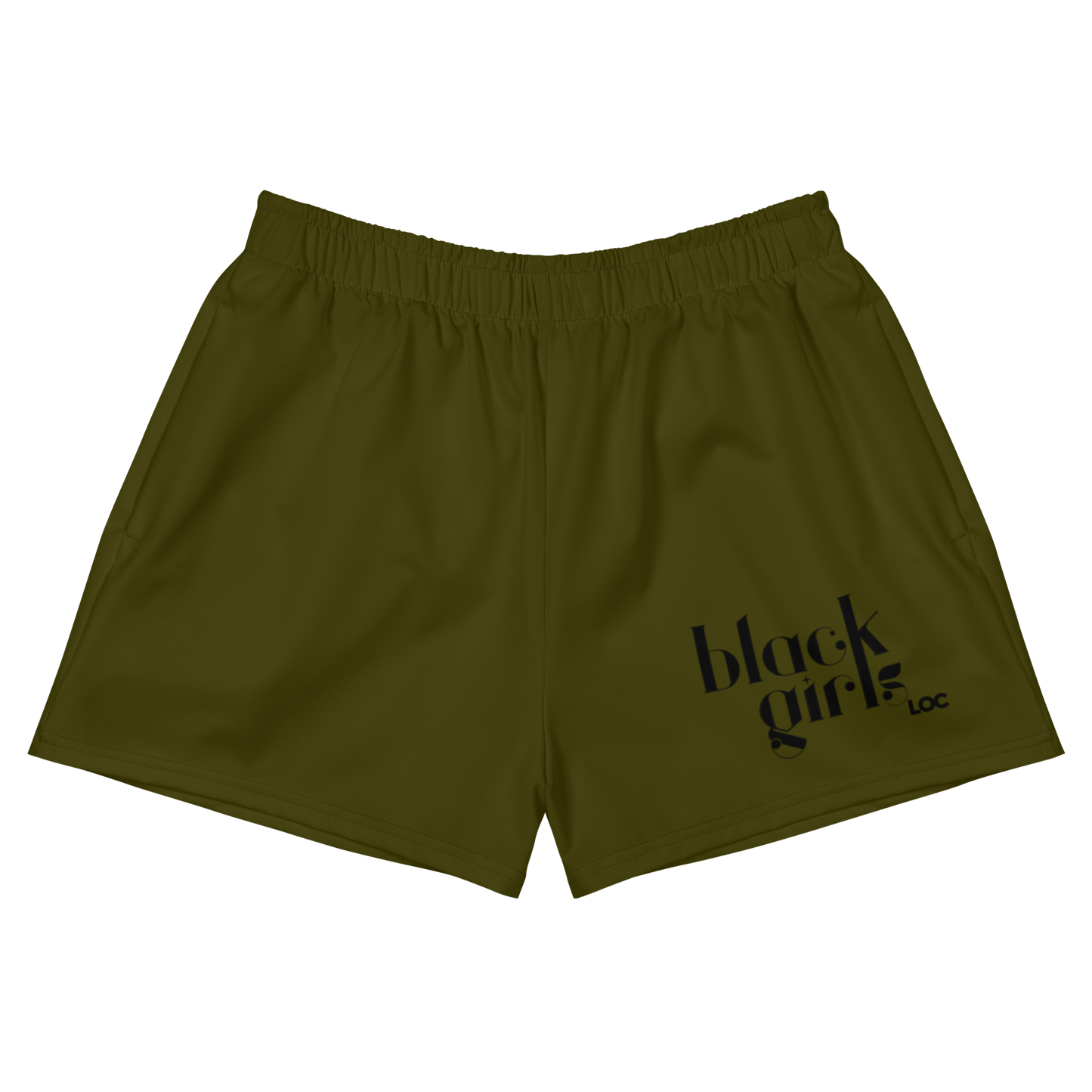 Black Girls Loc Women's Athletic Shorts