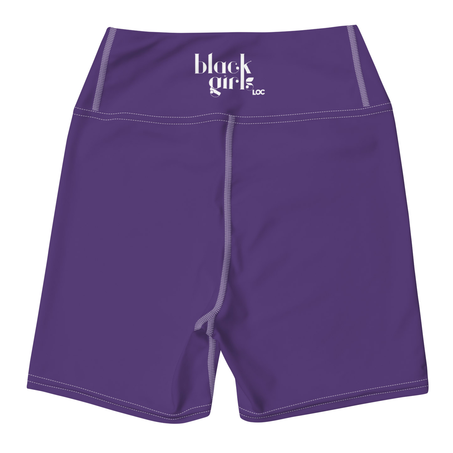 Black Girls Loc Yoga Shorts
