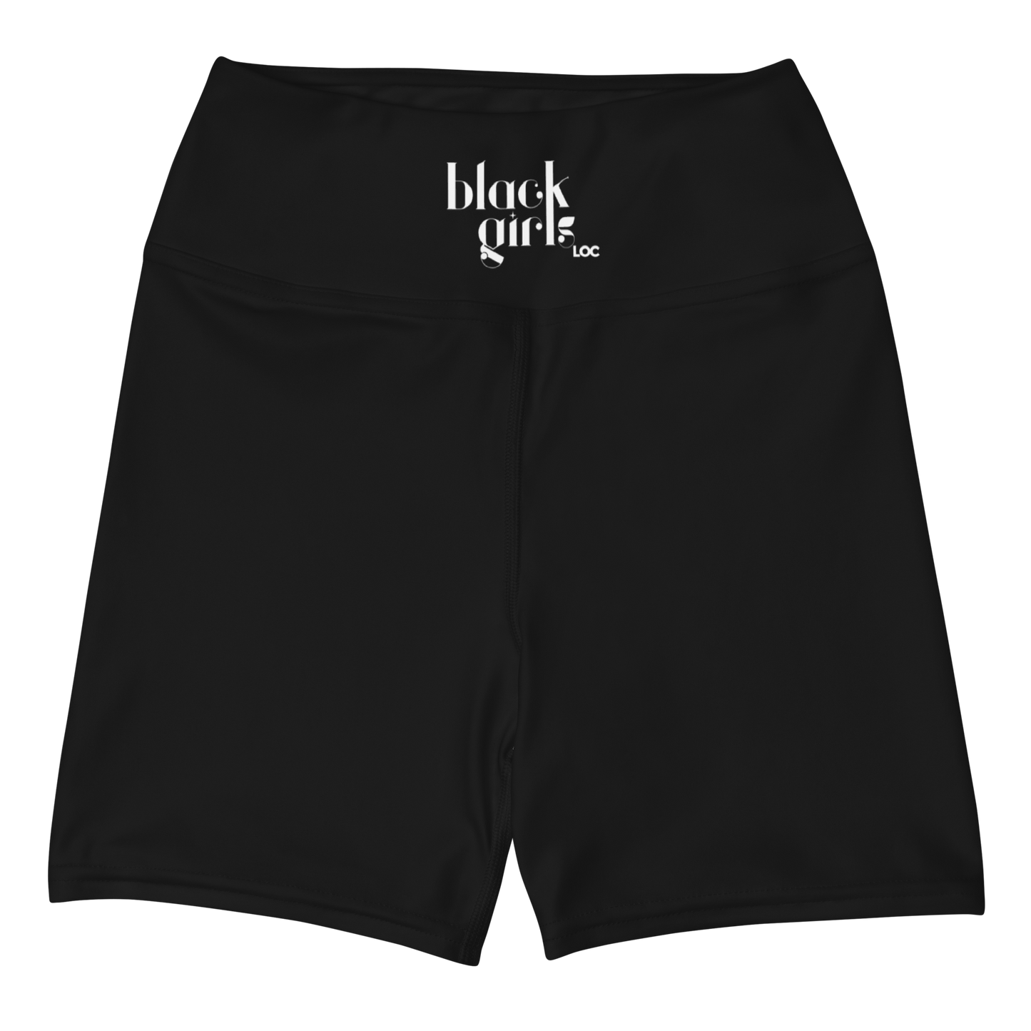 Black Girls Loc Yoga Shorts