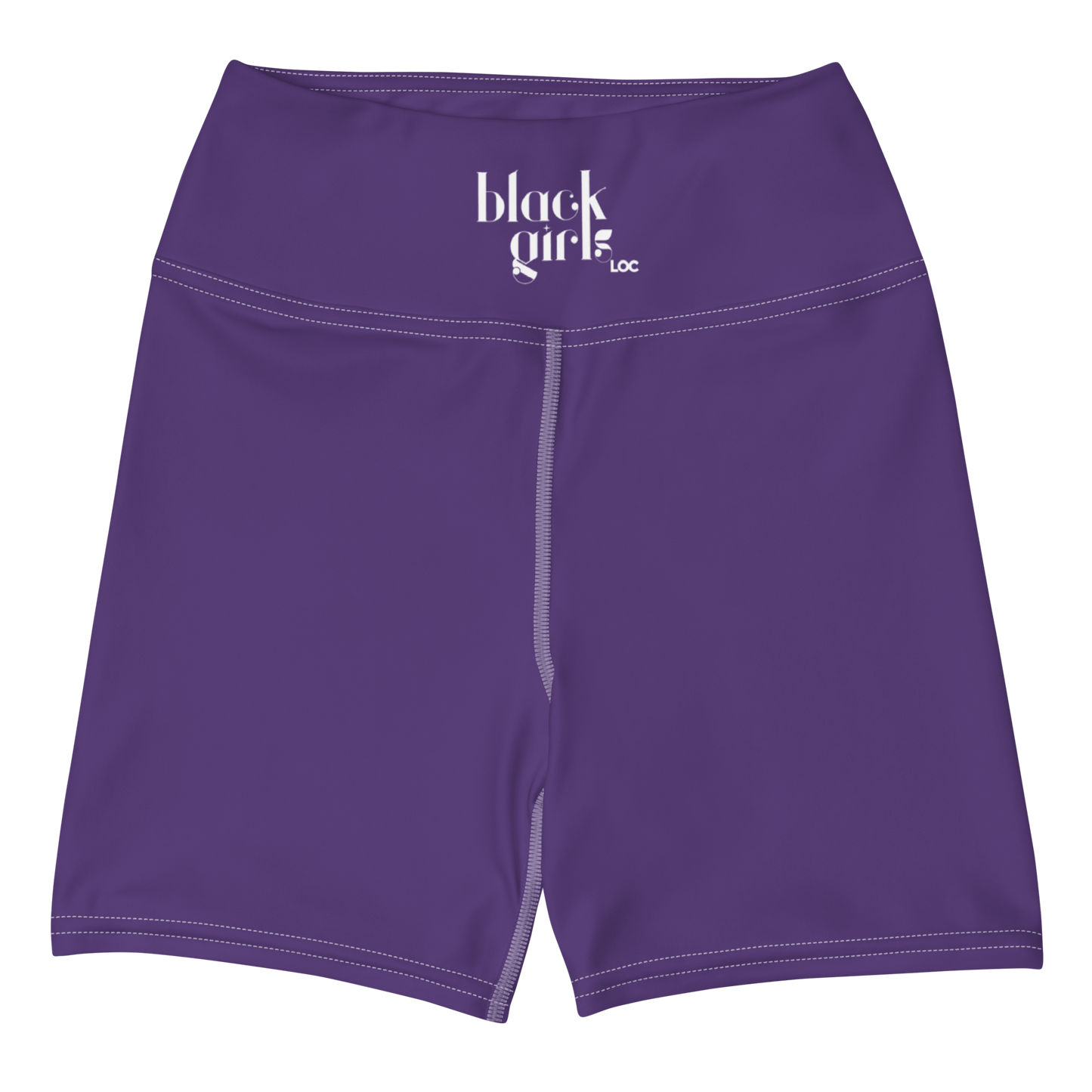 Black Girls Loc Yoga Shorts