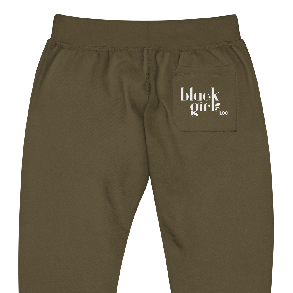 Black Girls Loc Unisex Fleece Sweatpants