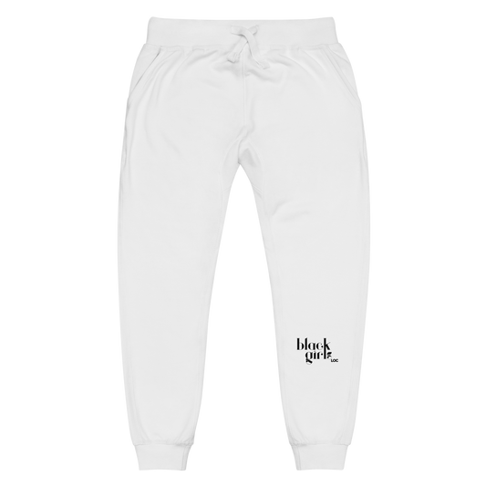 Black Girls Loc Unisex Fleece Sweatpants