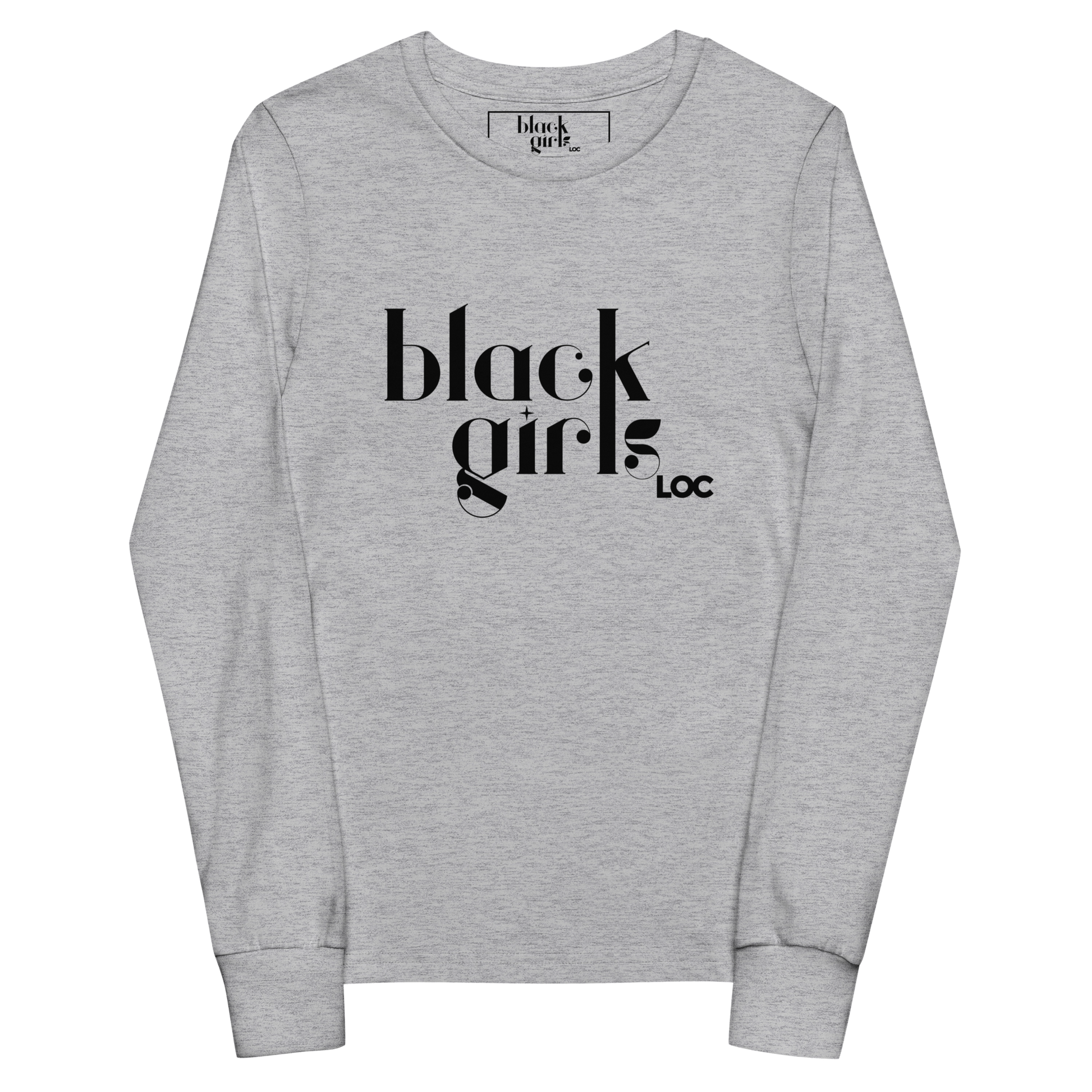 Black Girls Loc Kids Long Sleeve Tee